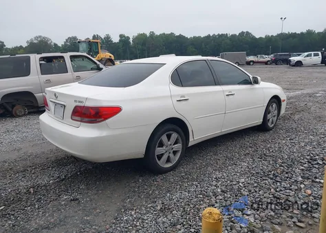 2005 Lexus Es 330 from USA, damaged, VIN JTHBA30G855136082